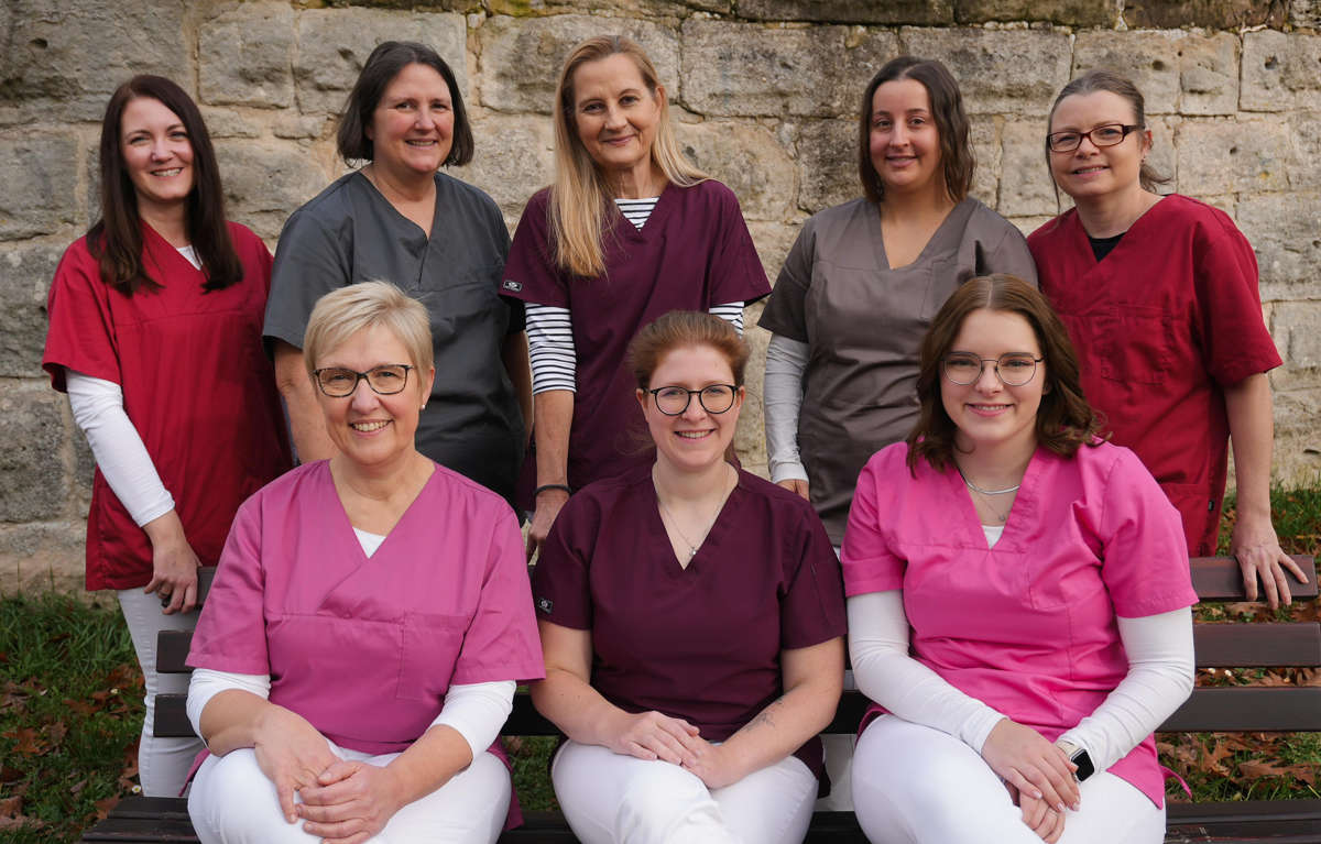 Gruppenfoto vom Team